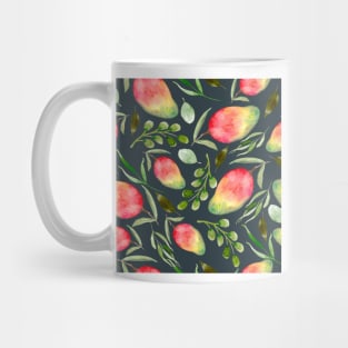 Mangoes and Greenery | Watercolor | Pattern Mug